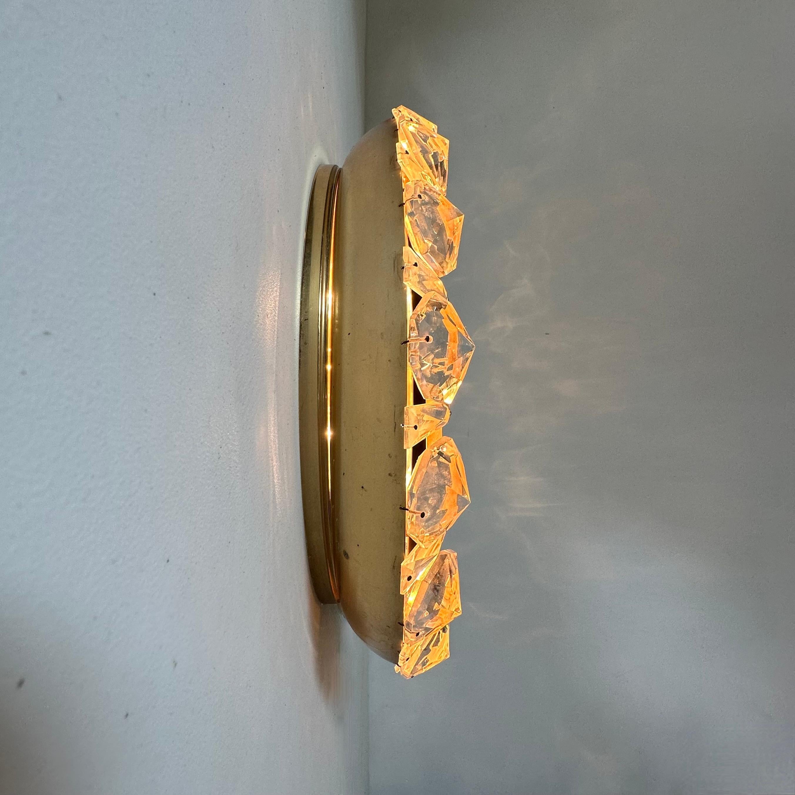 Illuminated mirror Model No. 3648 by E. Bakalowits & Söhne , 1950s Austria For Sale 1