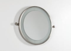 Illuminated Round Mirror, United States, 20th Century