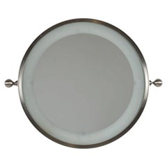 Illuminated Round Mirror, United States, 20th Century