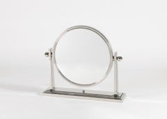 Illuminated Round Vanity Mirror, United States, 20th Century