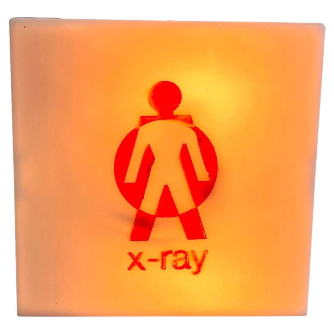 Illuminated X-Ray Sign, 1970s USA For Sale