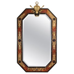 Miroir contemporain enluminé « Byzance », France, XXe siècle