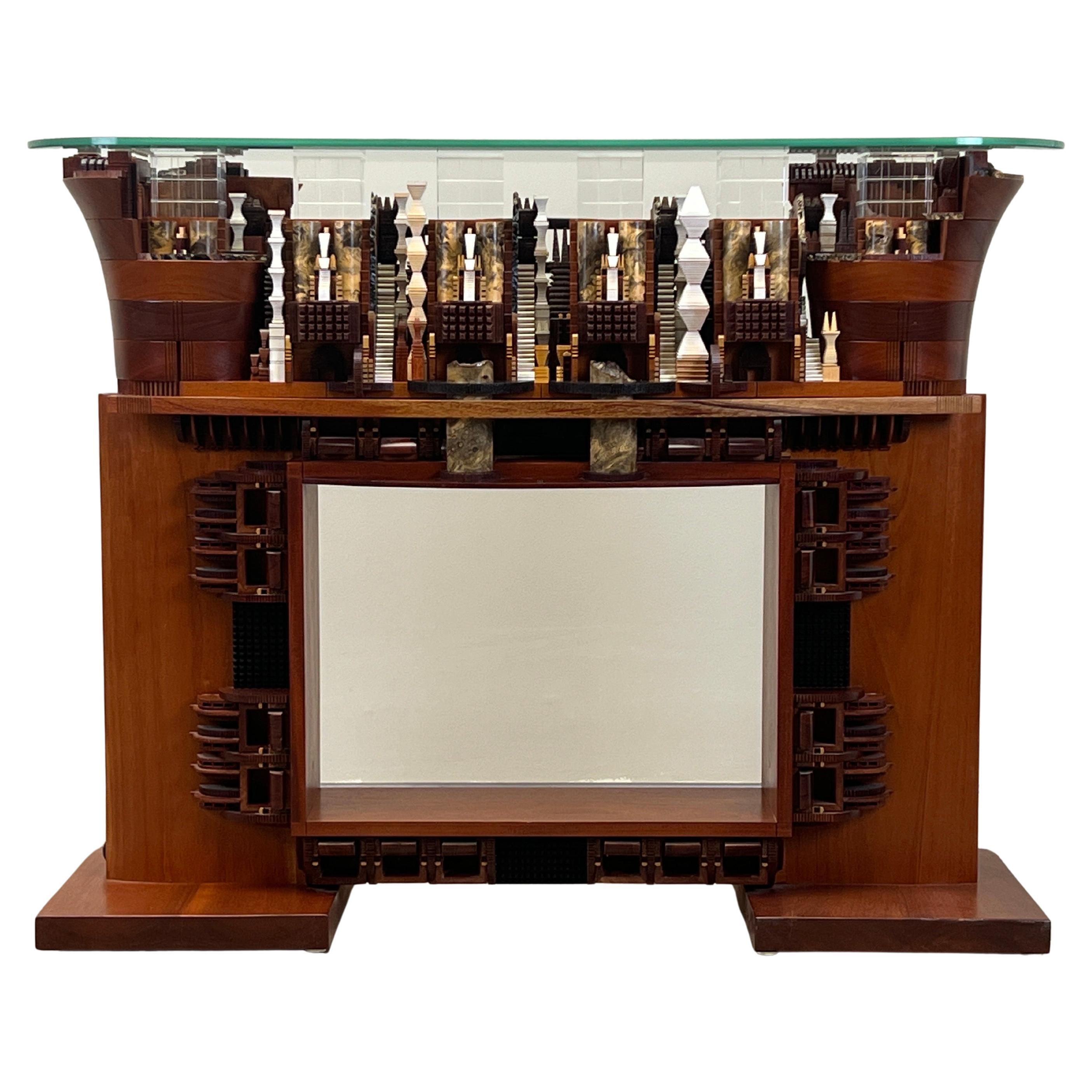 Illuminating Console Table by Po Shun Leong