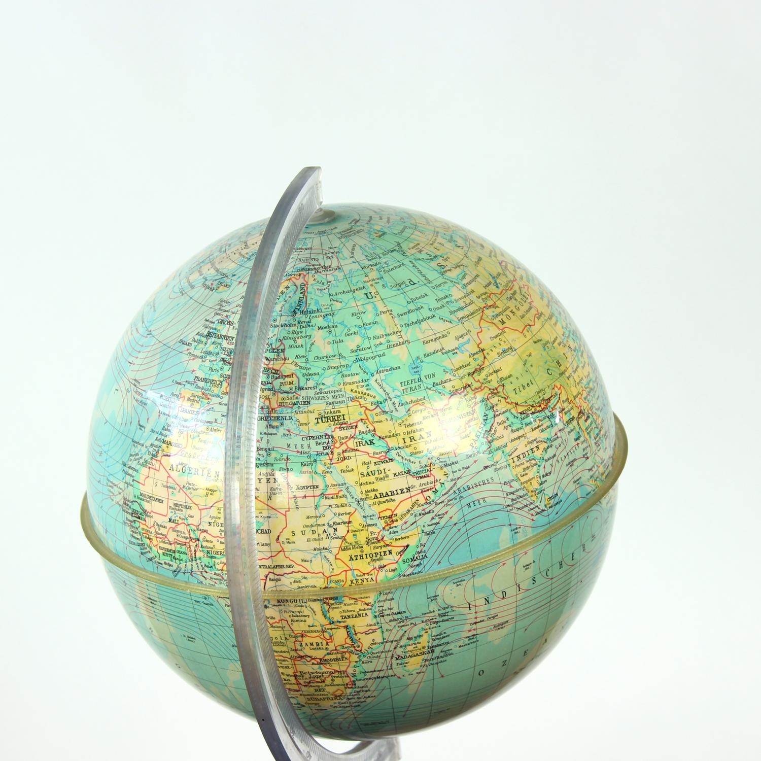 Globo illuminante in plastica vintage, Cecoslovacchia 1960 In condizioni ottime in vendita a Zohor, SK