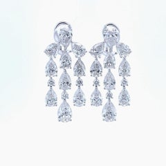 Pendientes Illumine Chandeliers Diamante Blanco
