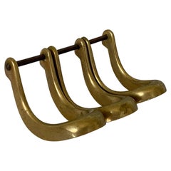 Illums Bolighus brass Design pipe stand Made in Denmark