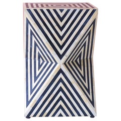 Illusion Black End Table