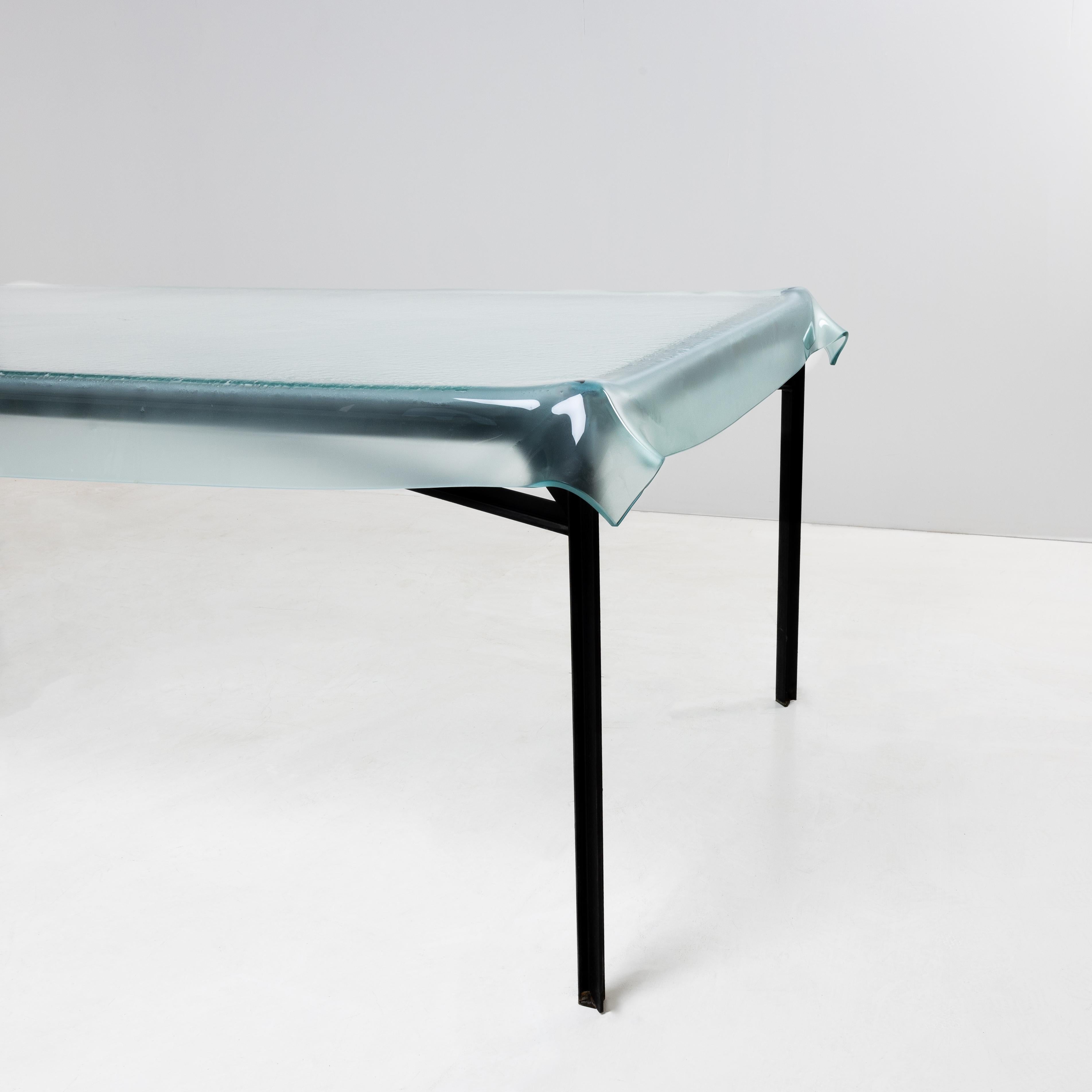Bronze Illusion dining table by Philippe Starck - Fiam (IT) For Sale