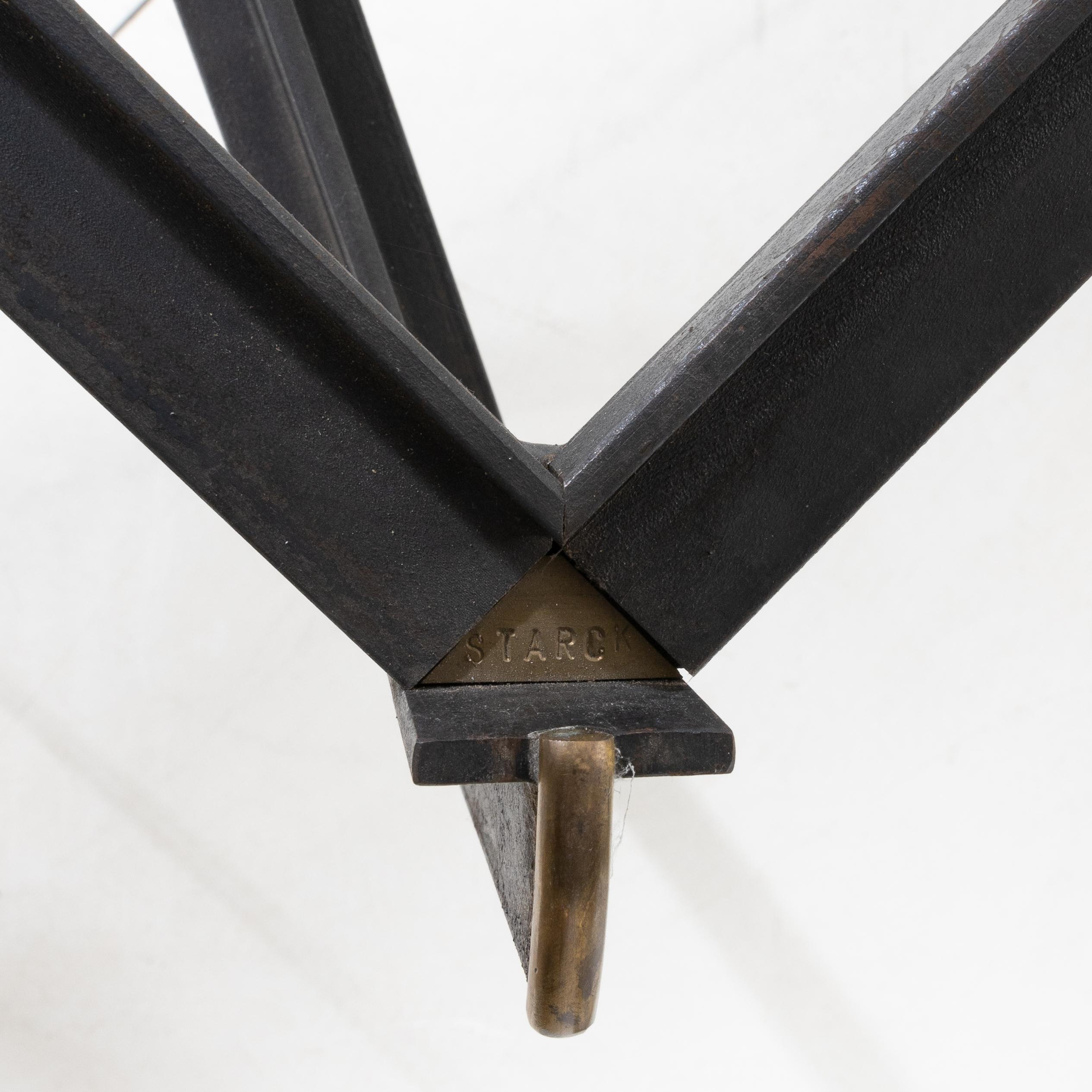 Illusion dining table by Philippe Starck - Fiam (IT) For Sale 2