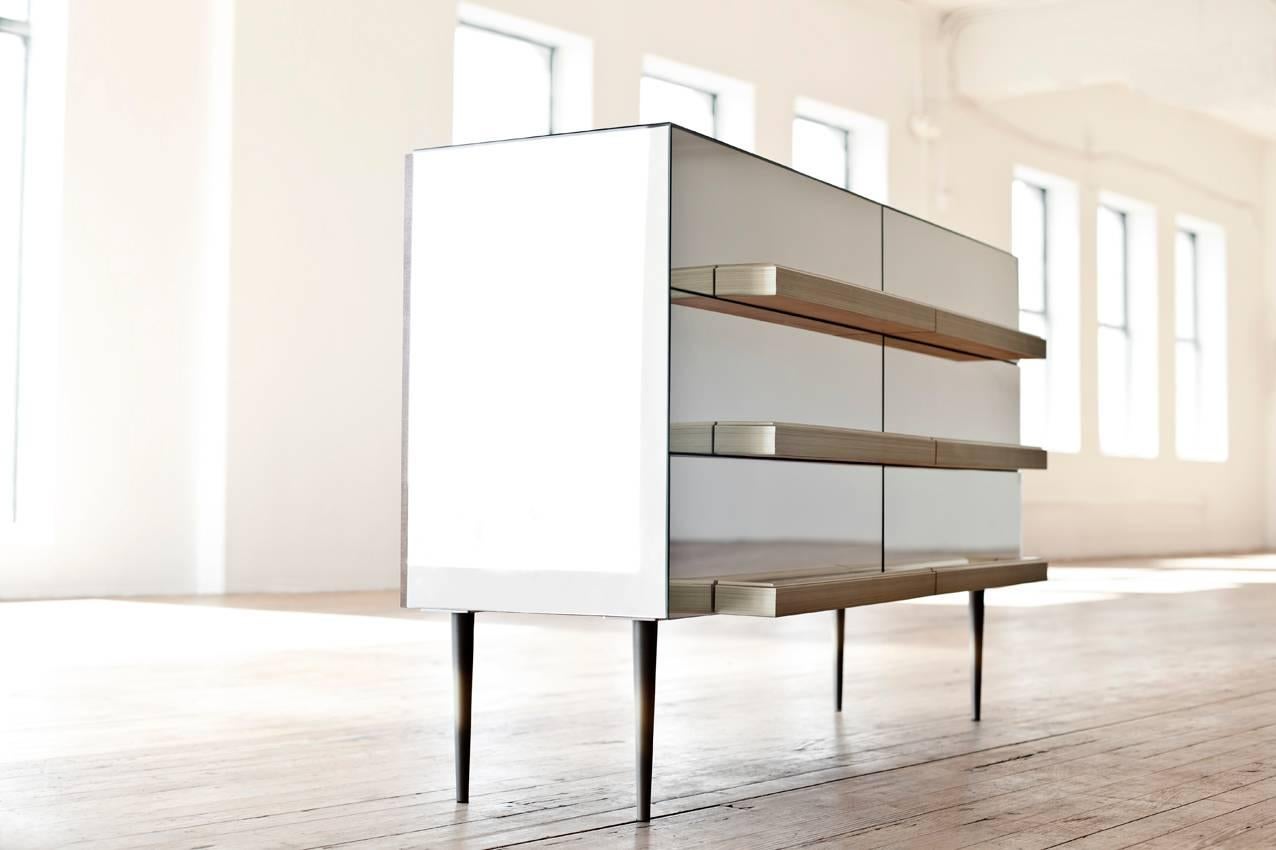 Steel Illusion Drawers, Luis Pons For Sale
