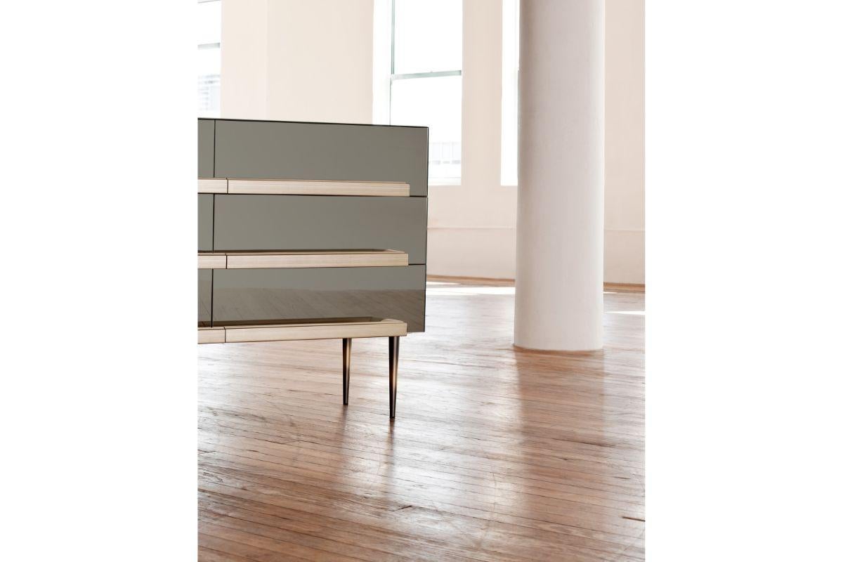 Modern Illusion Dresser Quartz Grey by Luis Pons