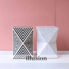 Illusion End Tables