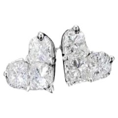 Illusion Heart Shape Earrings