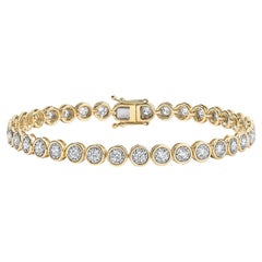 Pulseras modernas de diamantes