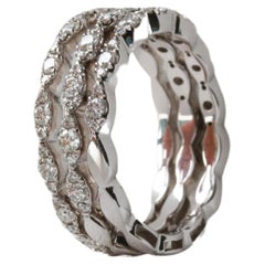 Illusion Marquise VS-VVS Diamond Stack Ring Set