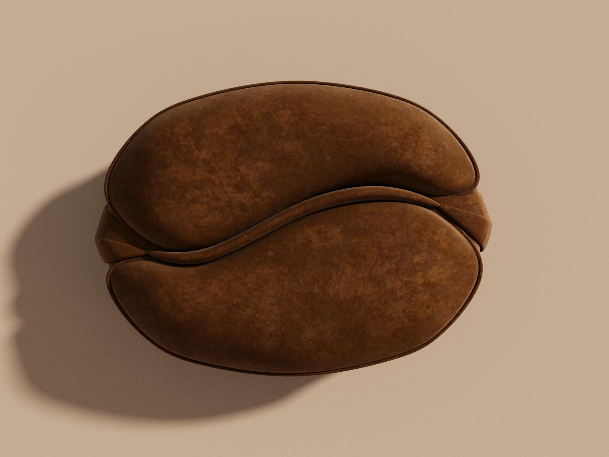 Illusion Pouf by Alexandre Ligios

Brown Velvet Upholstery

47.2