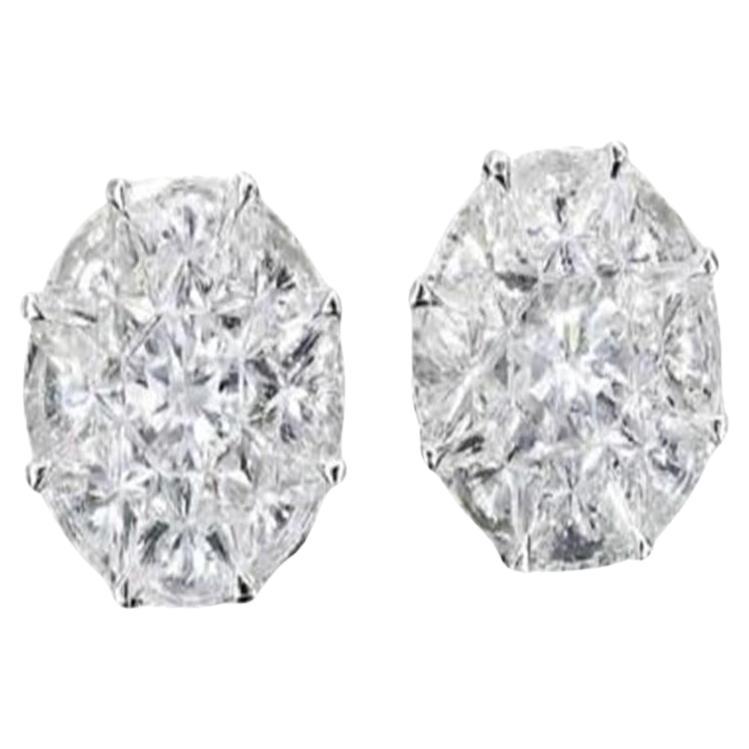 Illusion Round Shape Earrings