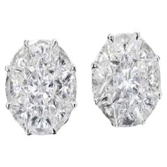 Illusion Round Shape Earrings