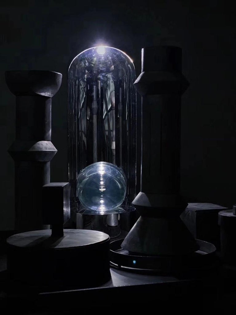 Illusion Sanctuary Projection Table Lamp For Sale at 1stDibs