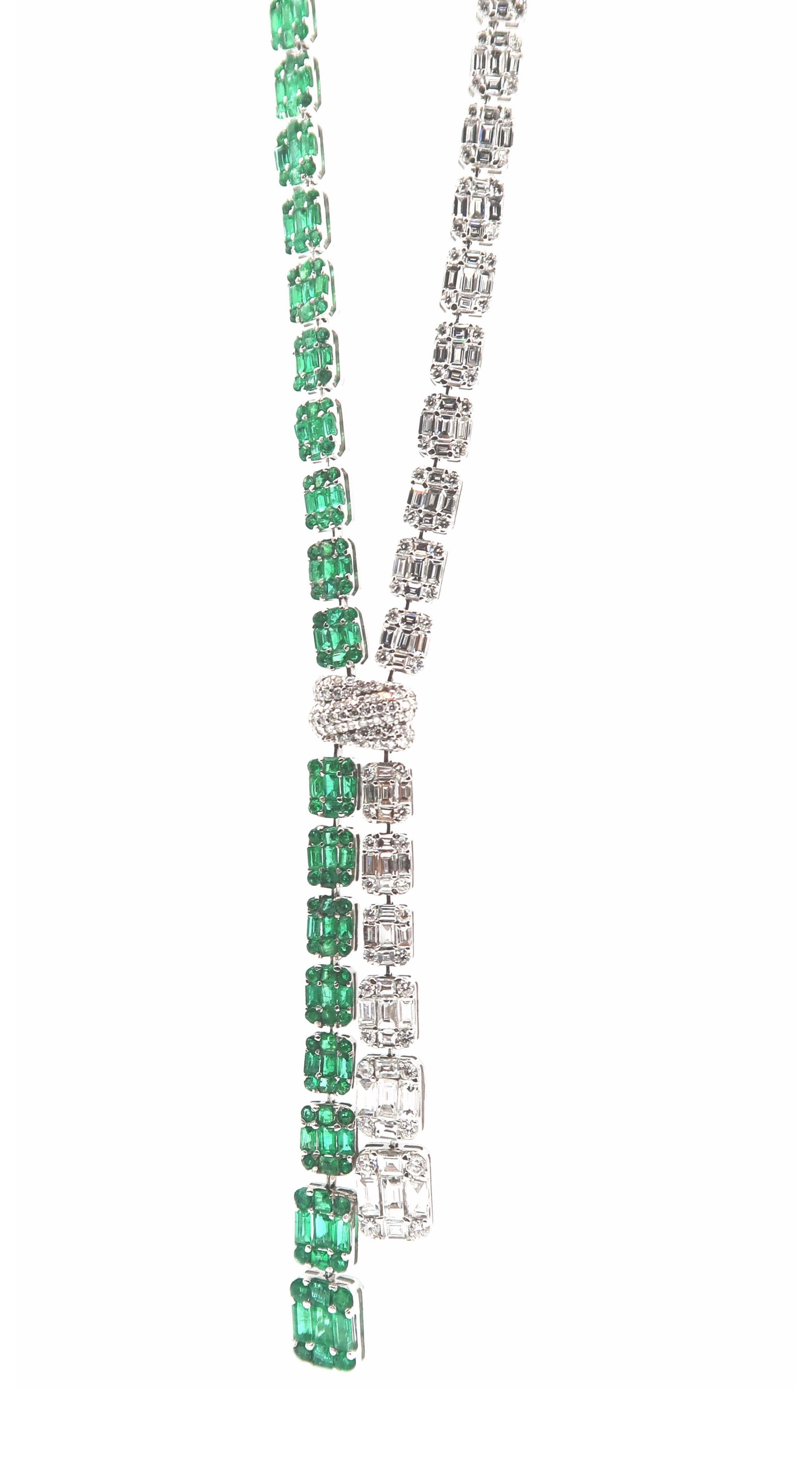 emerald y necklace