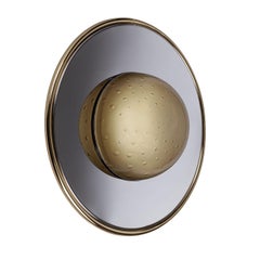 Illusione Big Bronze Glas-Wandleuchte