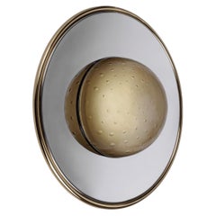 Illusione Big Bronze Glas-Wandleuchte