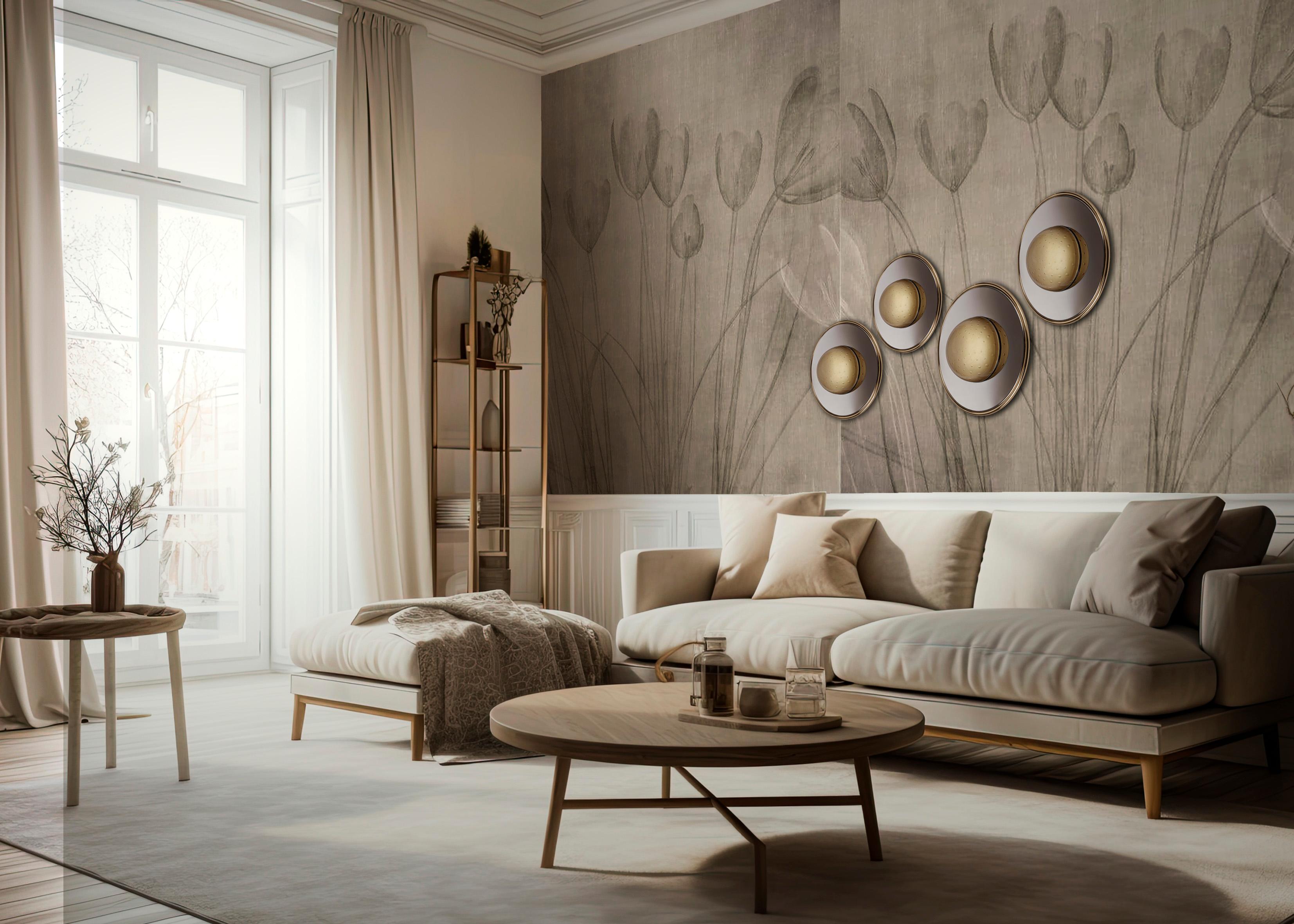 Postmoderne Petite applique Illusione de Euroluce Lampadari en vente