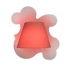 Illusoria Nuvola Wandleuchte mit weißem Spiegelrahmen