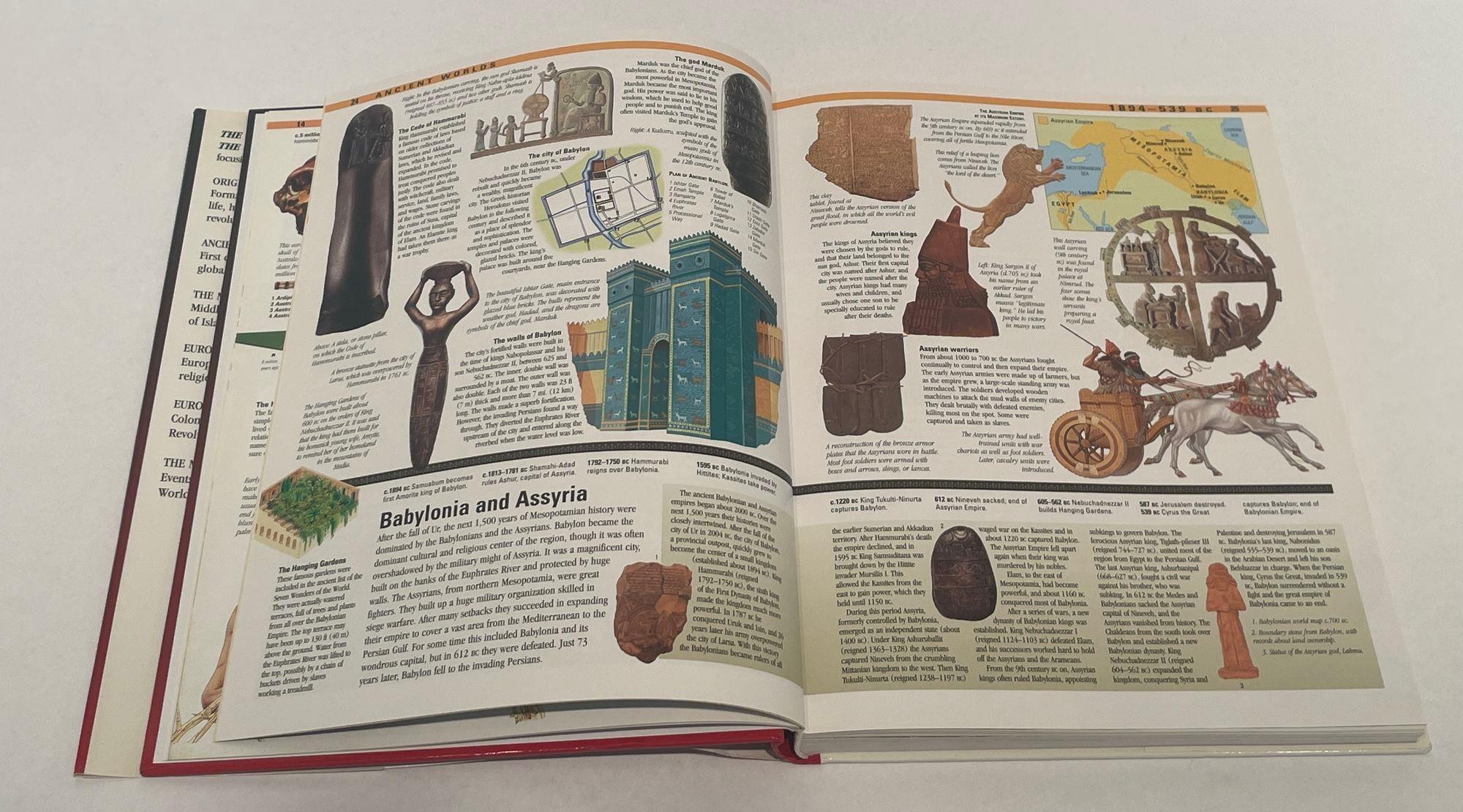 Illustrated History of the World From the Big Bang to the Third Millennium 2001 For Sale 1
