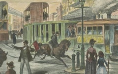 Illustrated London News 1889 Scenes: Canada and New South Wales Hand-Colored