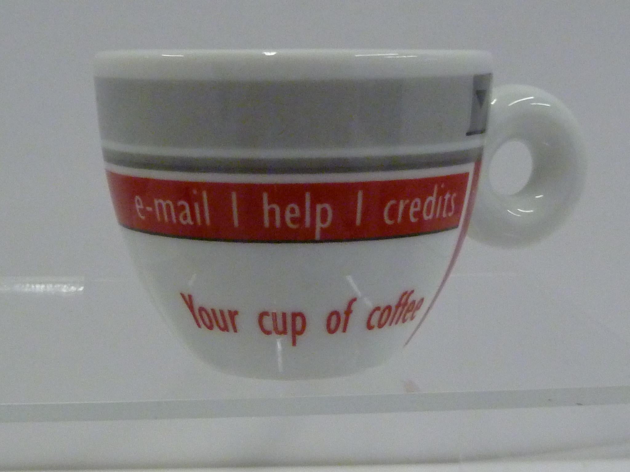 Illy Collection, No Water No Coffee, Maria Joao Calisto 2002 Espresso Cups 1