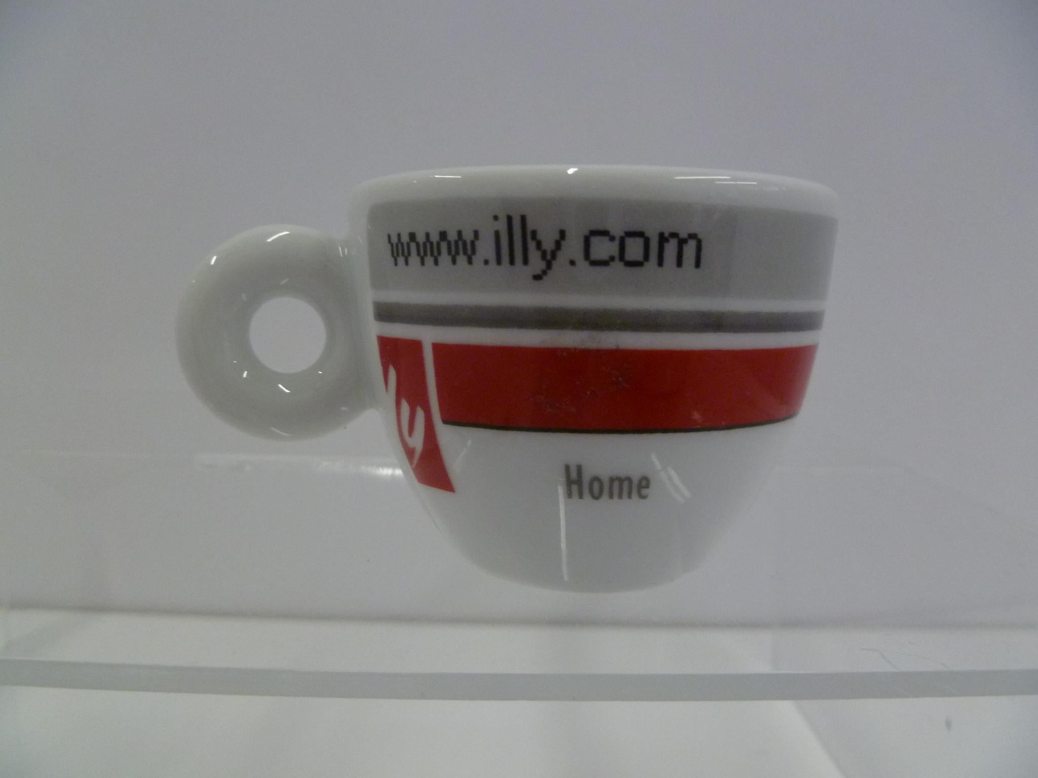 Illy Collection, No Water No Coffee, Maria Joao Calisto 2002 Espresso Cups 3