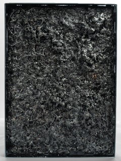 "Estructuras amorfas 3" Escultura de pared 36 x 27,5 x 4 in Ed. 1/1 de ILLYA TIGOIS