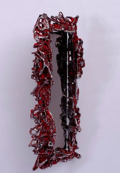 "Amorphous Structures 4" Wall Sculpture 41 x 16 x 6 in Ed. 1/1 by ILLYA TIGOIS