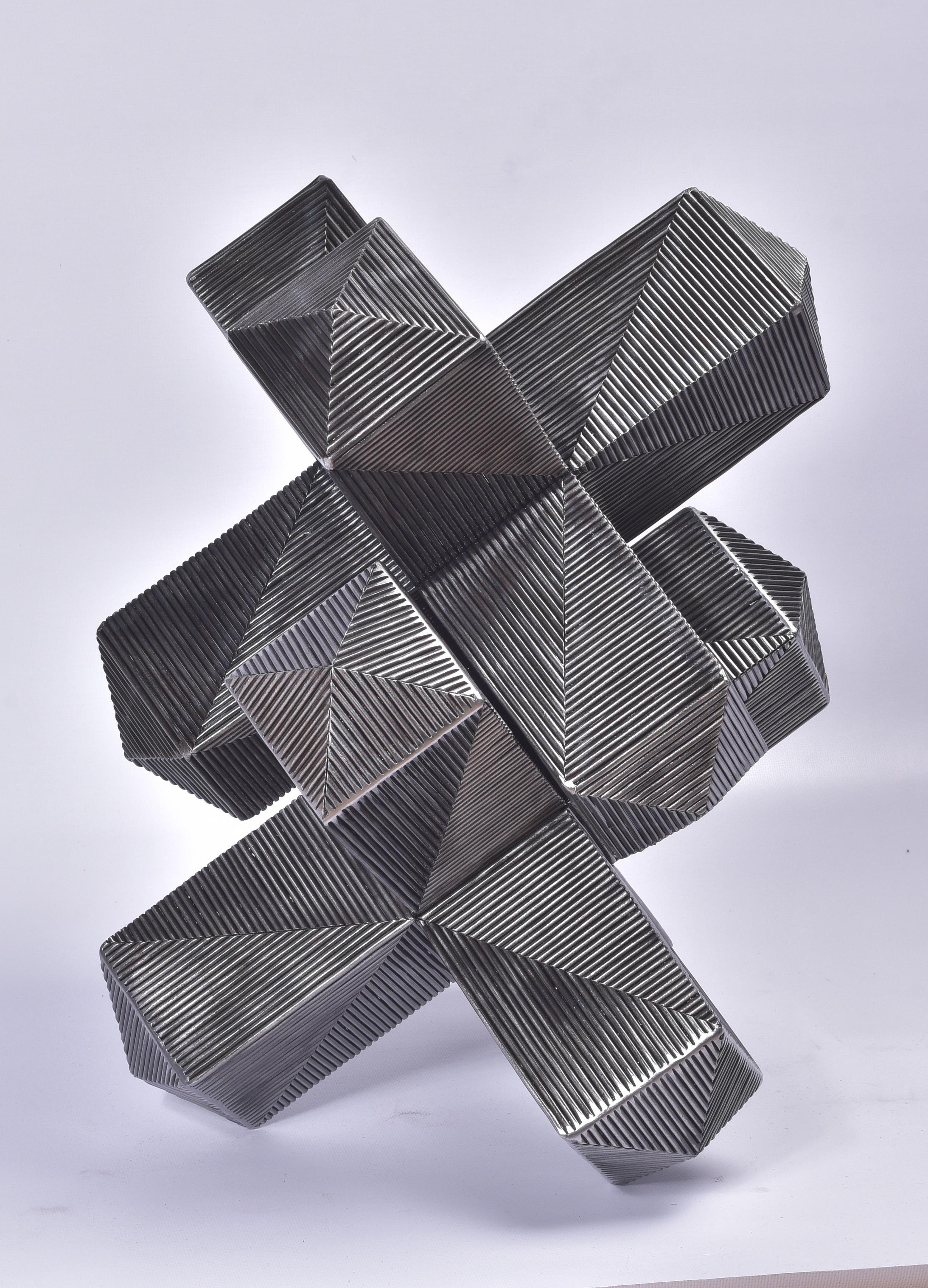 "Anti-tank Hedgehog 6" Sculpture 21 x 12.5 x 12.5 in Edition 1/1 by ILLYA TIGOIS

Unique sculpture 
Medium: steel & acrylic varnish


ABOUT THE ARTIST
Illya Trofymchuk is a Ukrainian sculptor and founder of the art association "Tigois Project." He