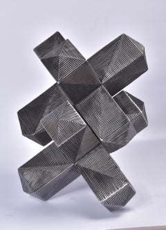 "Anti-tank Hedgehog 6" Sculpture 21 x 12.5 x 12.5 in Edition 1/1 by ILLYA TIGOIS