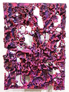 "Éter" Escultura de pared 43 x 31,5 x 2 in Ed. 1/5 de ILLYA TIGOIS