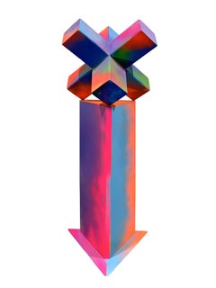 "Resistenza pt.2" Scultura astratta 49 x 11 x 11 in Ed. 1/1 di ILLYA TIGOIS