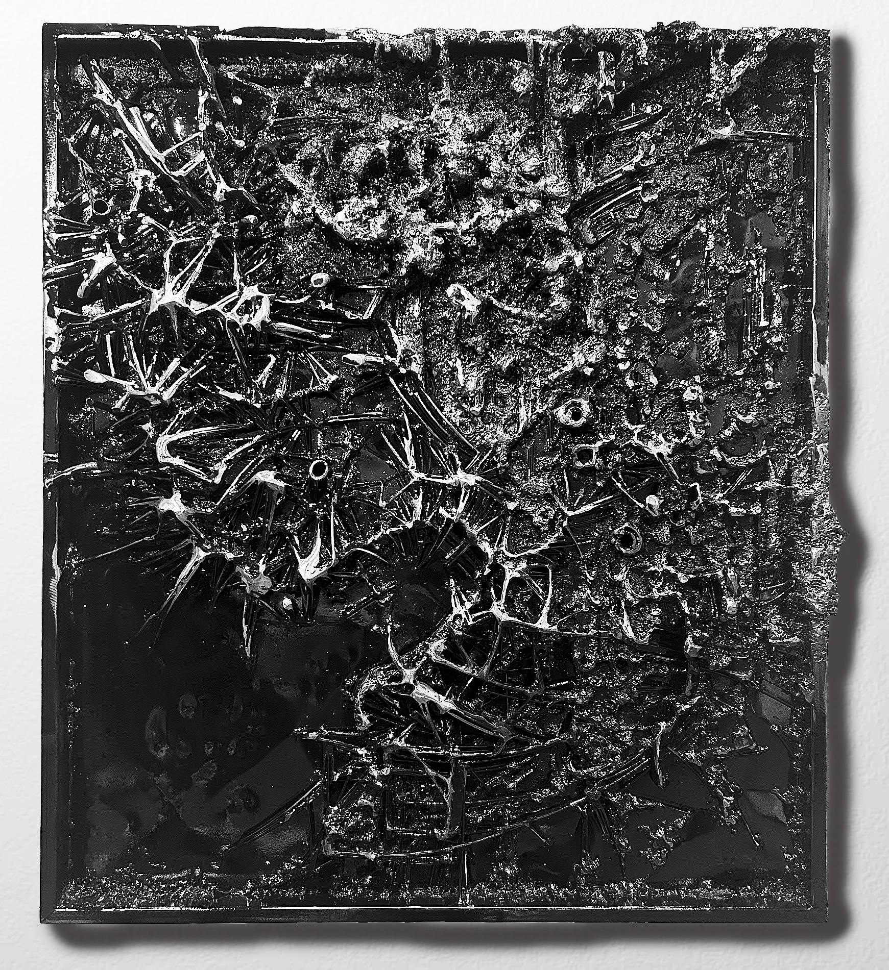 "Selfportrait" Wall Sculpture 41 x 36 x 4 in Ed. 1/1 by ILLYA TIGOIS