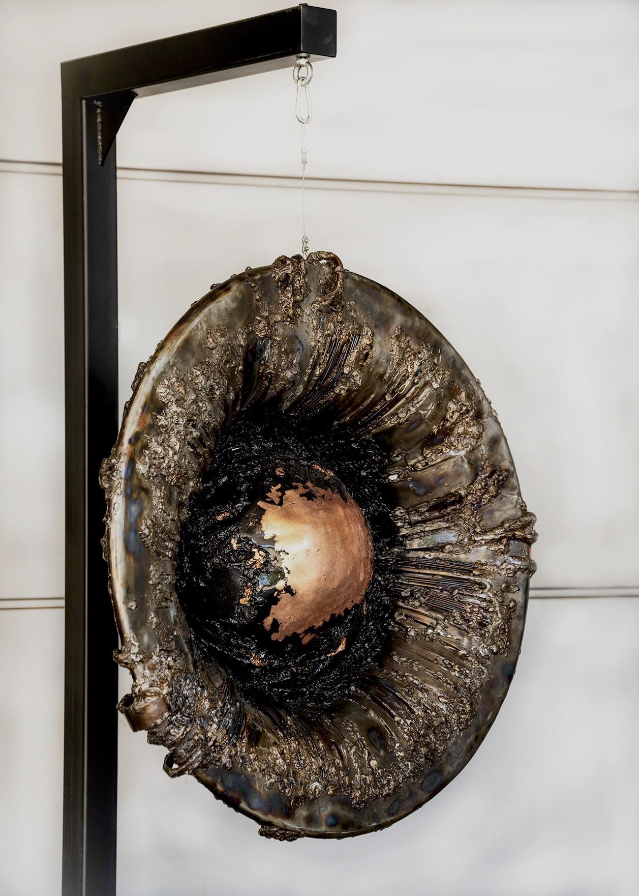 Scultura da parete "Vortex" 39 x 39 x 8 in Ed. 1/2 di ILLYA TIGOIS