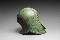 Illyrian Bronze Helmet, Greek Art, 6th Century BC