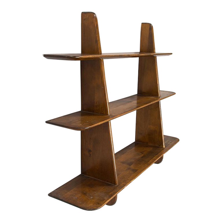 Ilmari Lappalainen, 
Leo
 Book Shelf / Wall Shelf for Asko, 1950s For Sale