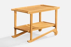 Ilmari Tapiovaara, Bar Cart, Birch, Finland, 1940s