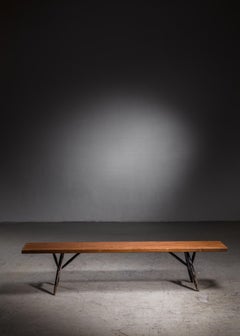 Banc Ilmari Tapiovaara pour Laukaan Puu, Finlande, années 1950