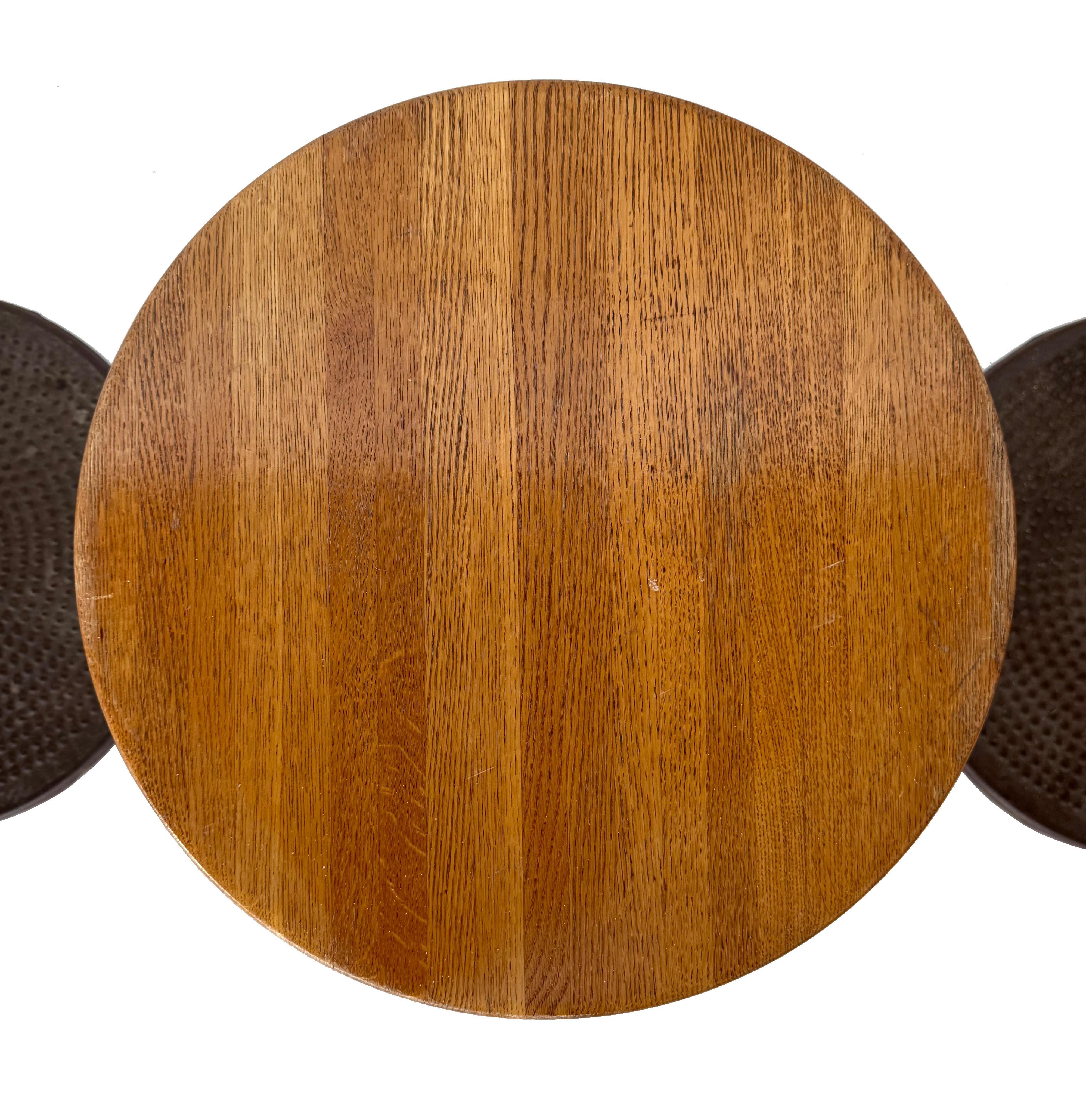 XX secolo Sgabelli Ilmari Tapiovaara in ghisa e Oak in vendita