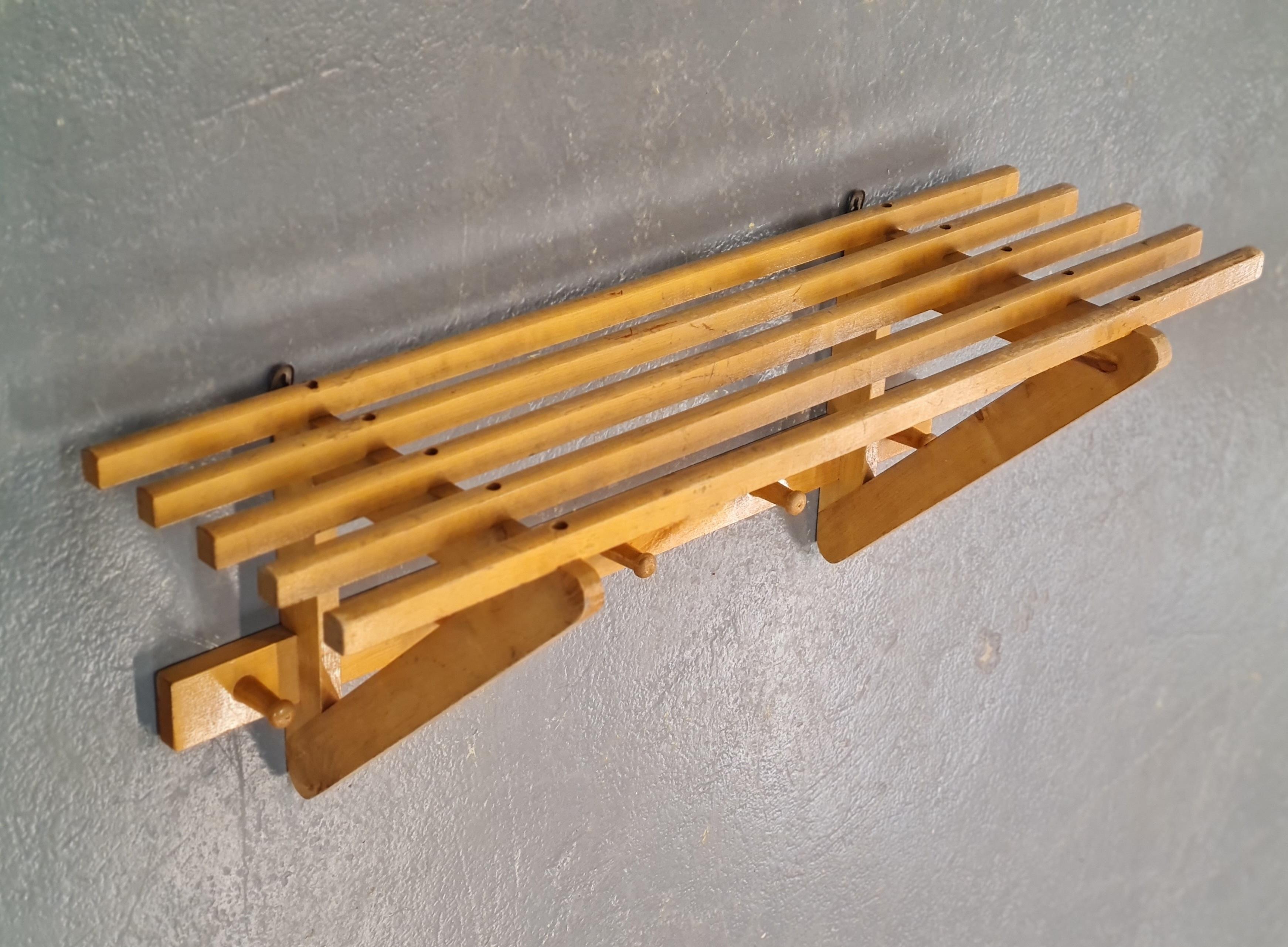 Finnish Ilmari Tapiovaara Coat Rack, Keravan Puuteollisuus Oy