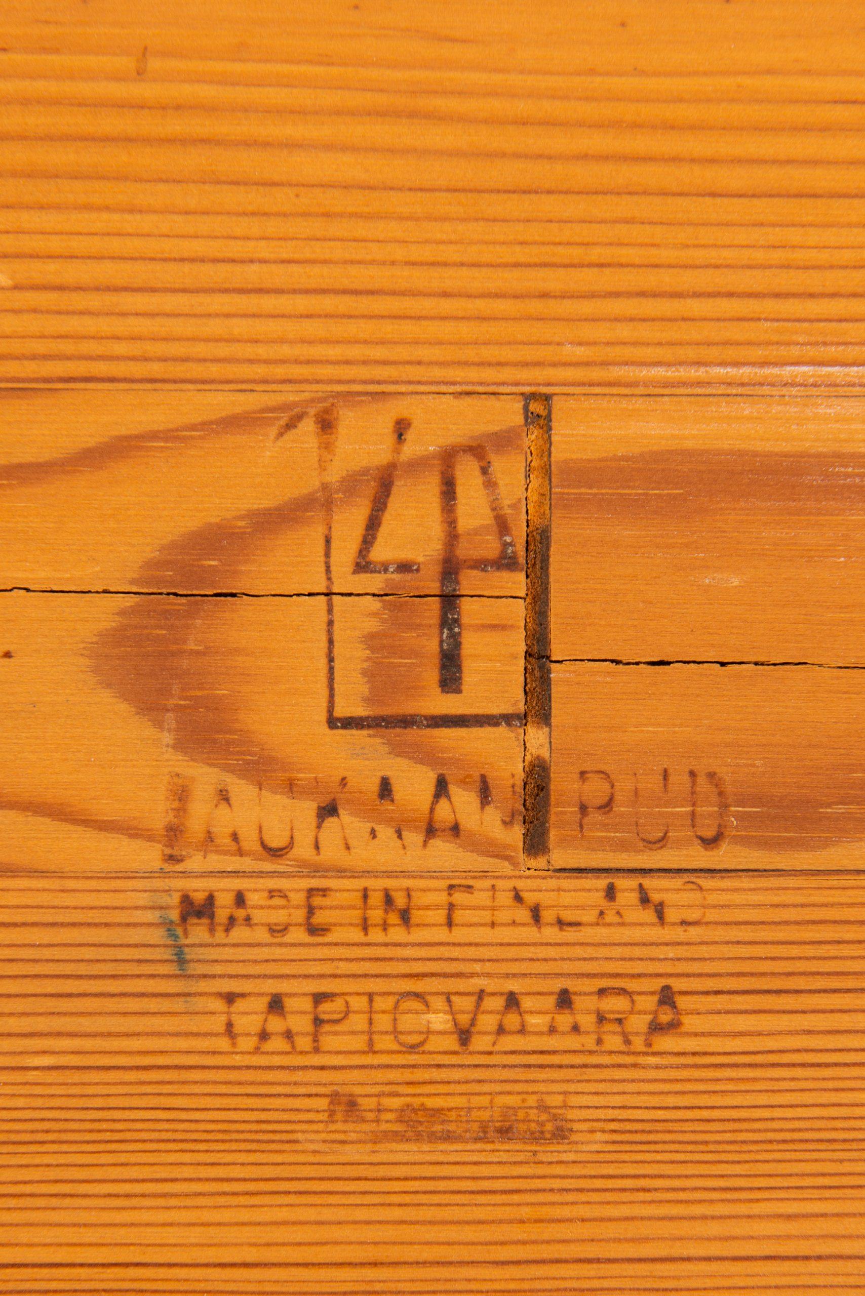 Mid-20th Century Ilmari Tapiovaara Desk or Dining Table Produced by Laukaan Puu in Finland