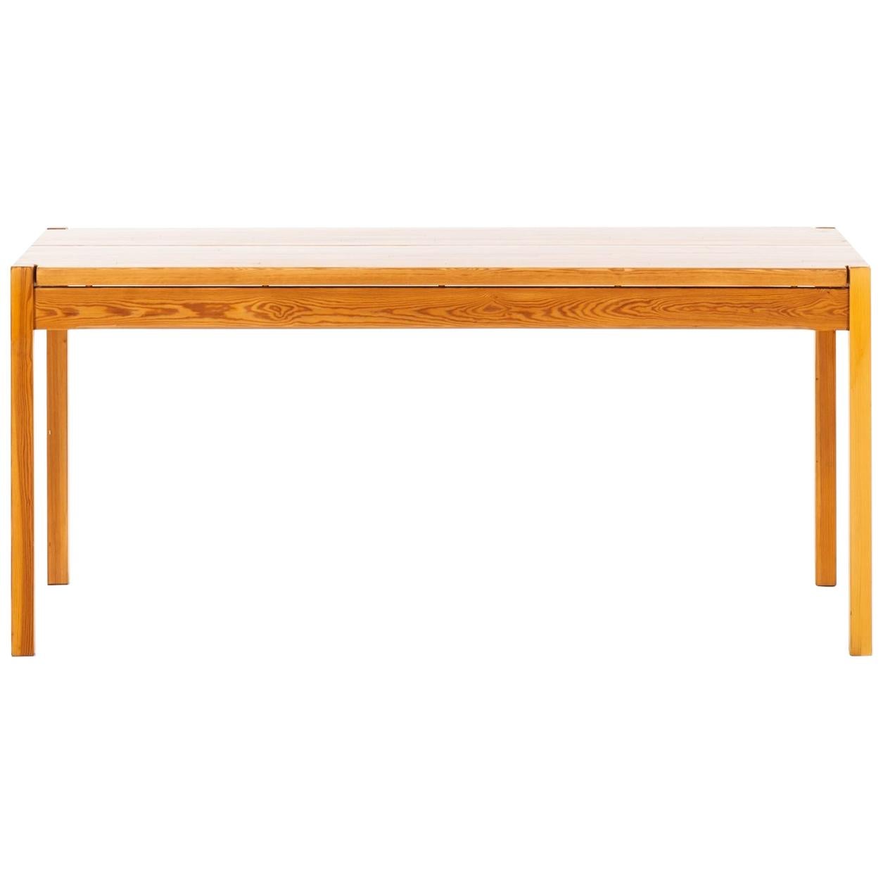 Ilmari Tapiovaara Desk or Dining Table Produced by Laukaan Puu in Finland