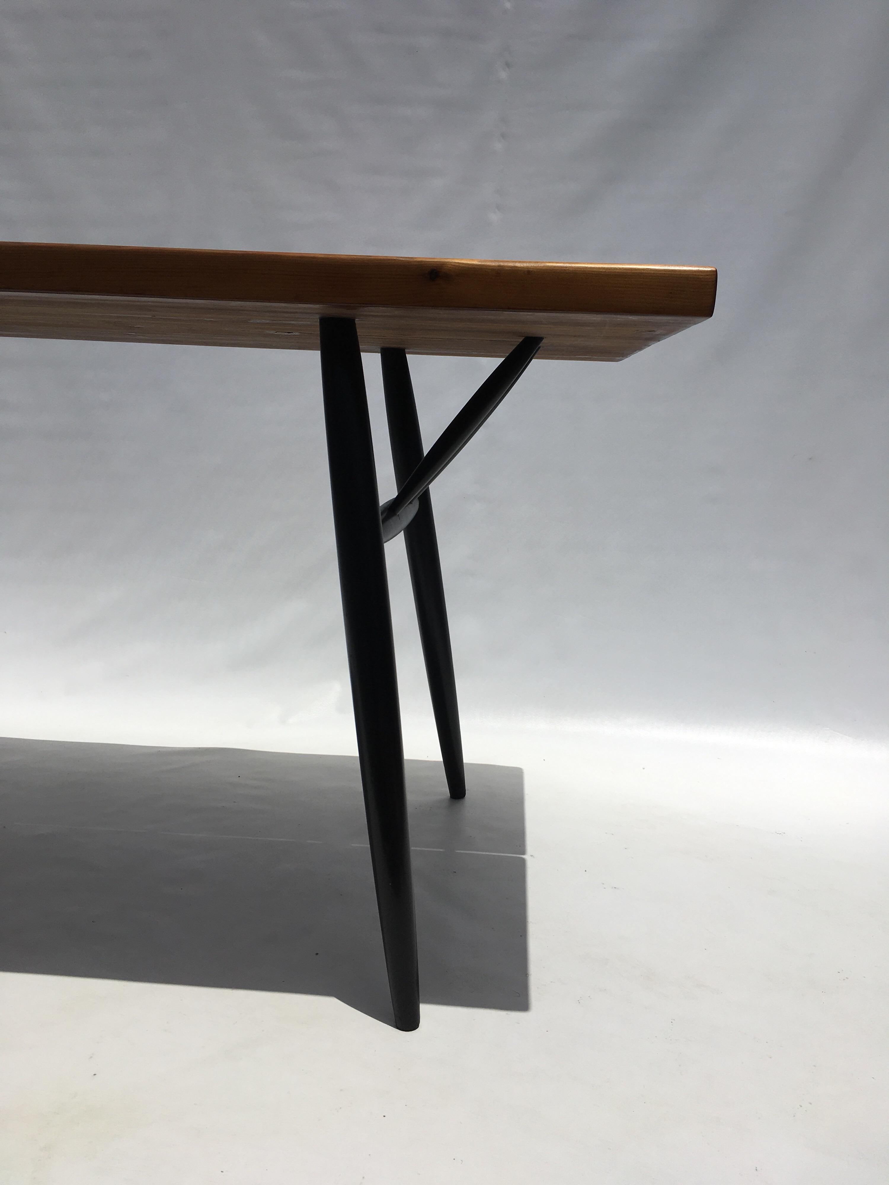 Mid-20th Century Ilmari Tapiovaara Desk or Table for Laukaan Puu For Sale