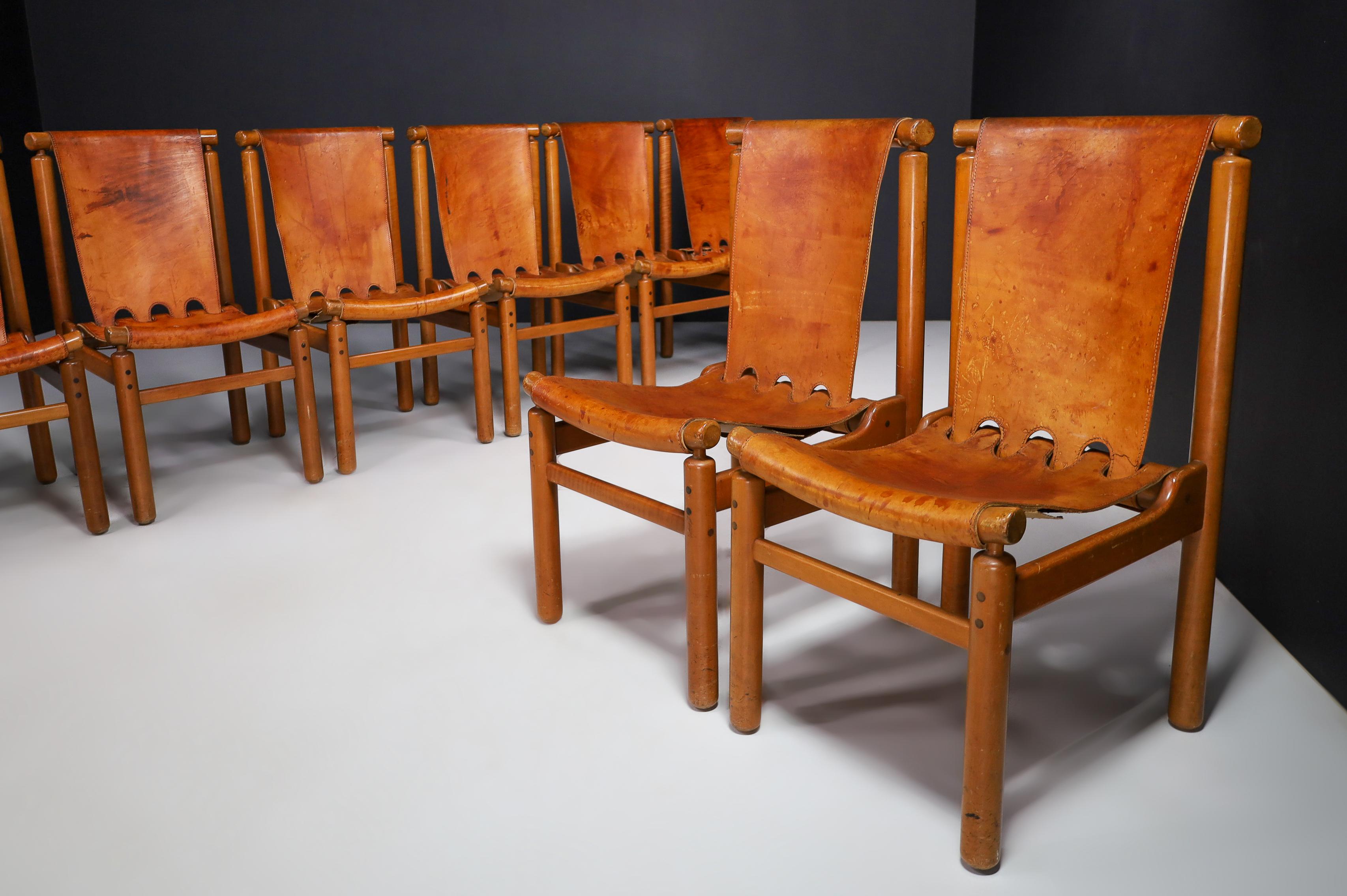 Ilmari Tapiovaara Dining Chairs, Finland, the 1960s For Sale 8